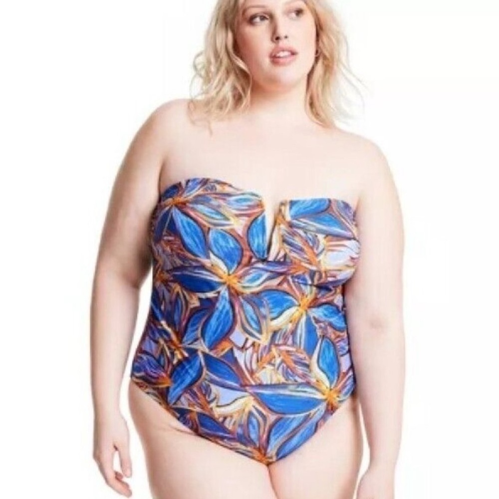 Fe Noel X Target One Piece Swimsuit 4X Plus Size NWOT